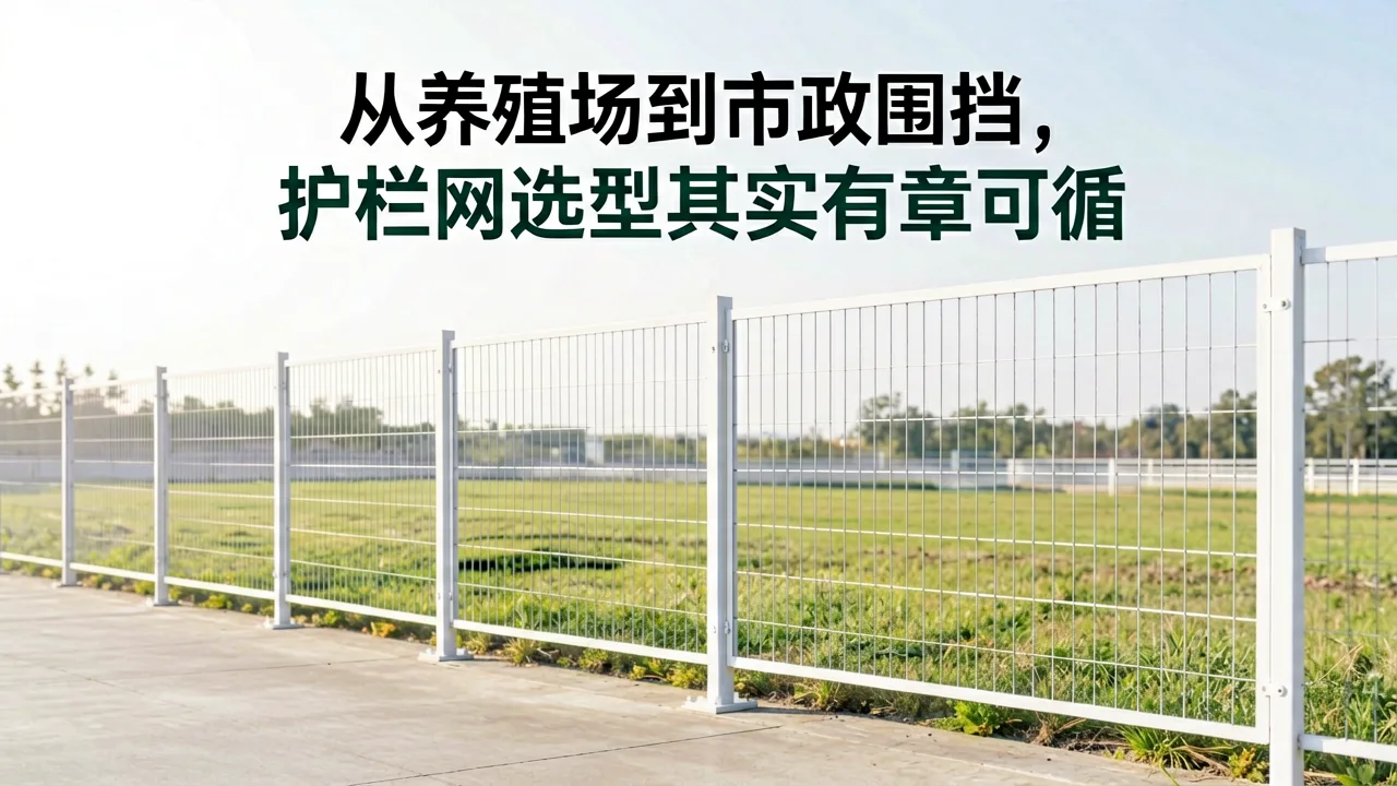 从养殖场到市政围挡,护栏网选型其实有章可循