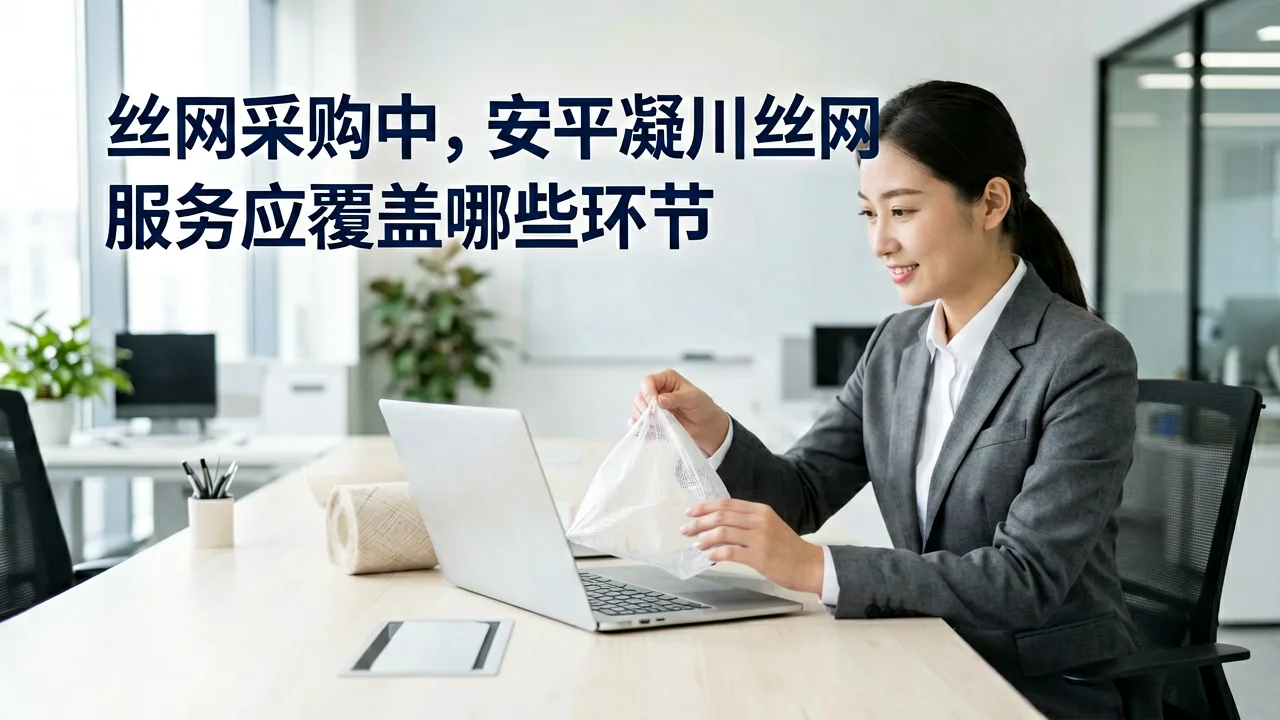 丝网采购中,安平凝川丝网服务应覆盖哪些环节