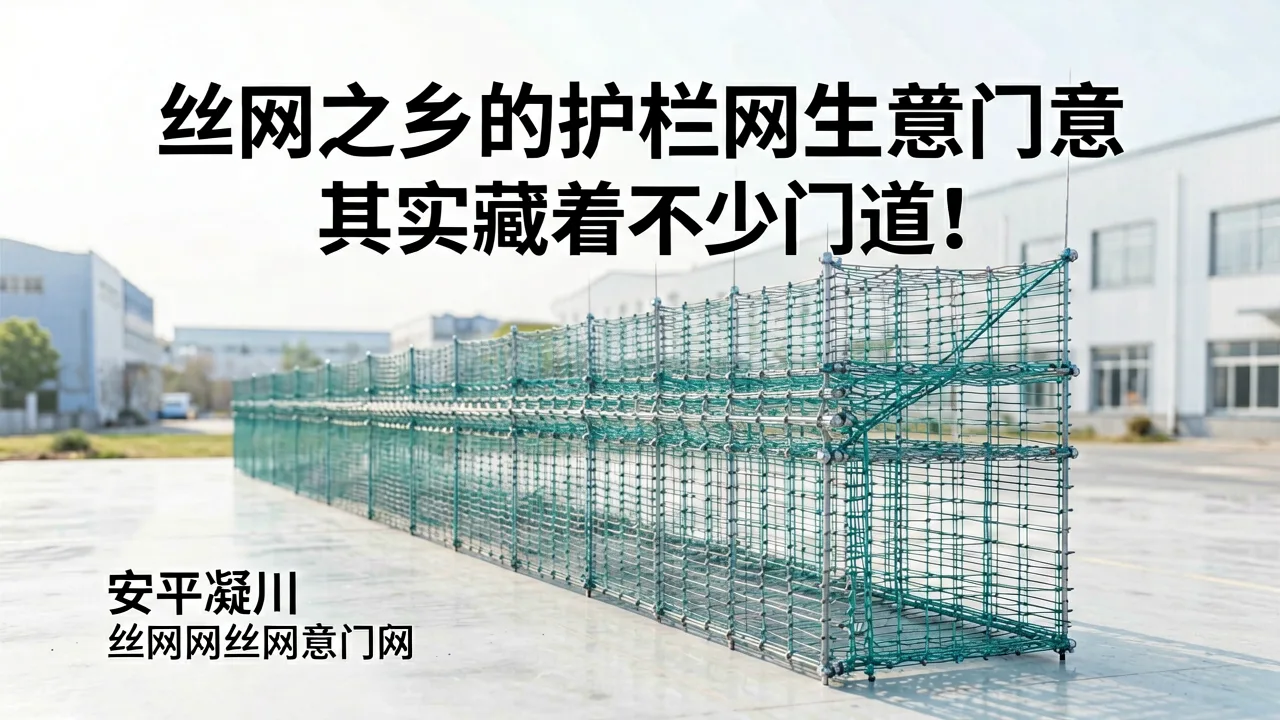 丝网之乡的护栏网生意,其实藏着不少门道